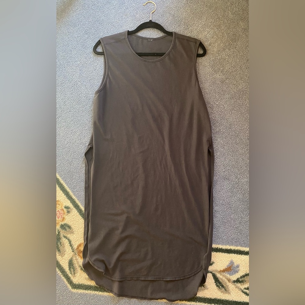 Lululemon Black Sleeveless Open Side Tank Top/Tunic 6